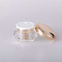 Eye cream plastic container luxury acrylic jars for cosmetics