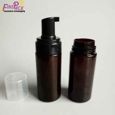 PET Foam Pump Plastic Bottle 120ml Foam Spray Bottle