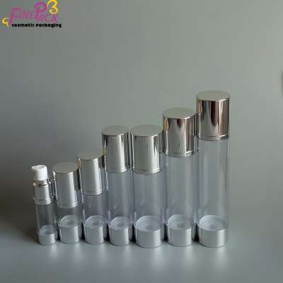 Air pump bottle for cosmetic packaging