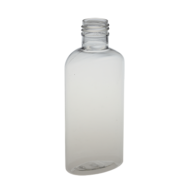 oval shape PET plastic bottle 150ml