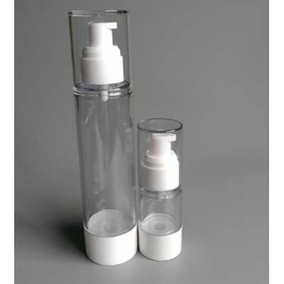 New style 15ml 100ml plastic airless pump bottle for cosmetic