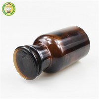 Thin Mouth Reagent Amber Glass Bottle Medicine Use Pharmaceutical Glass Bottles