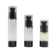 Fuyun 15ml 30ml 50ml Cosmetic Packaging Frosted Black Airless Spray Bottle